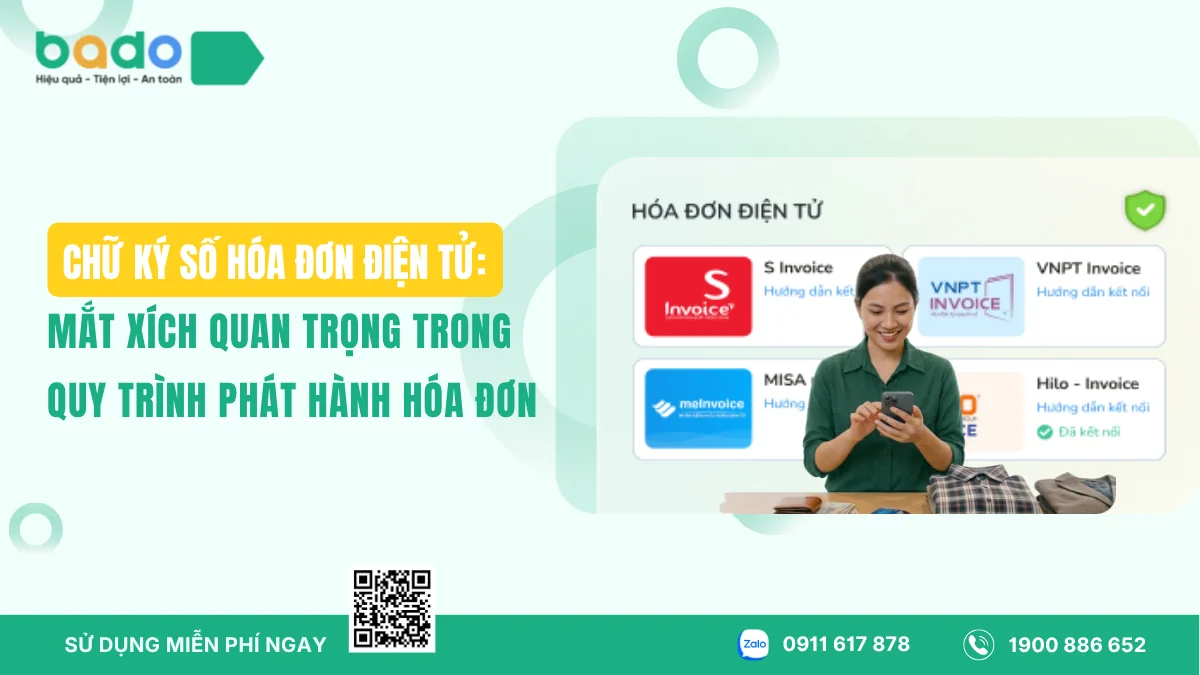 Chữ Ký Số Hóa Đơn Điện Tử: Mắt Xích Quan Trọng Trong Quy Trình Phát Hành Hóa Đơn